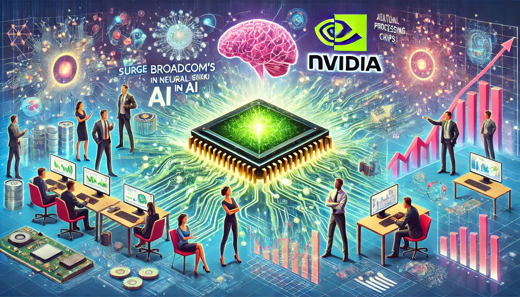 הזינוק של Broadcom ב-AI מאתגר את השליטה של Nvidia