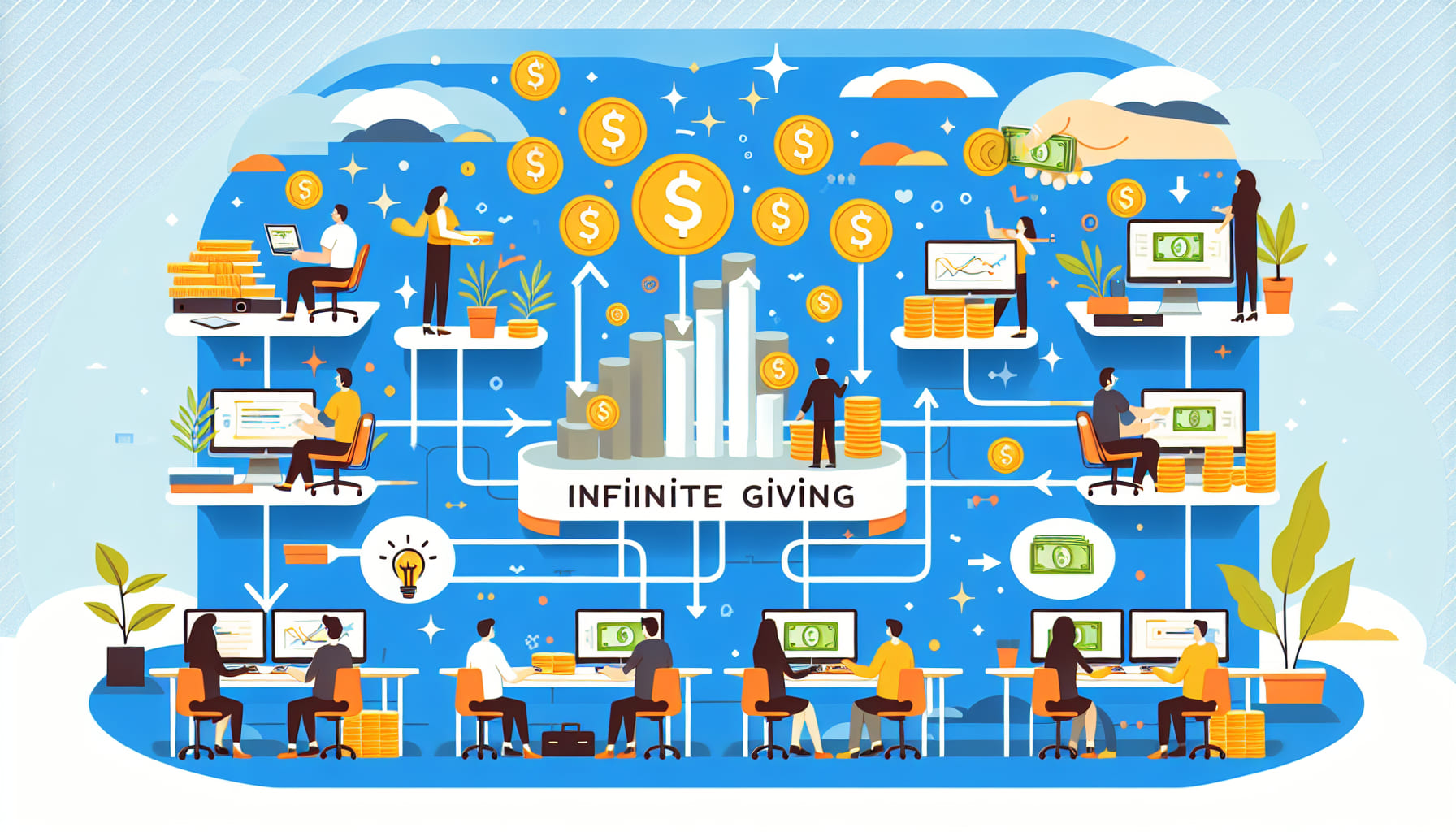 סטארטאפ הפינטק Infinite Giving משיג 2 מיליון דולר במימון ראשוני עם 99% שמירת לקוחות