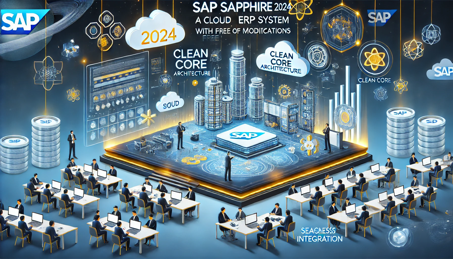 SAP Sapphire 2024: בניית מערכת ERP ענן עם ליבה נקייה ללא שינויים