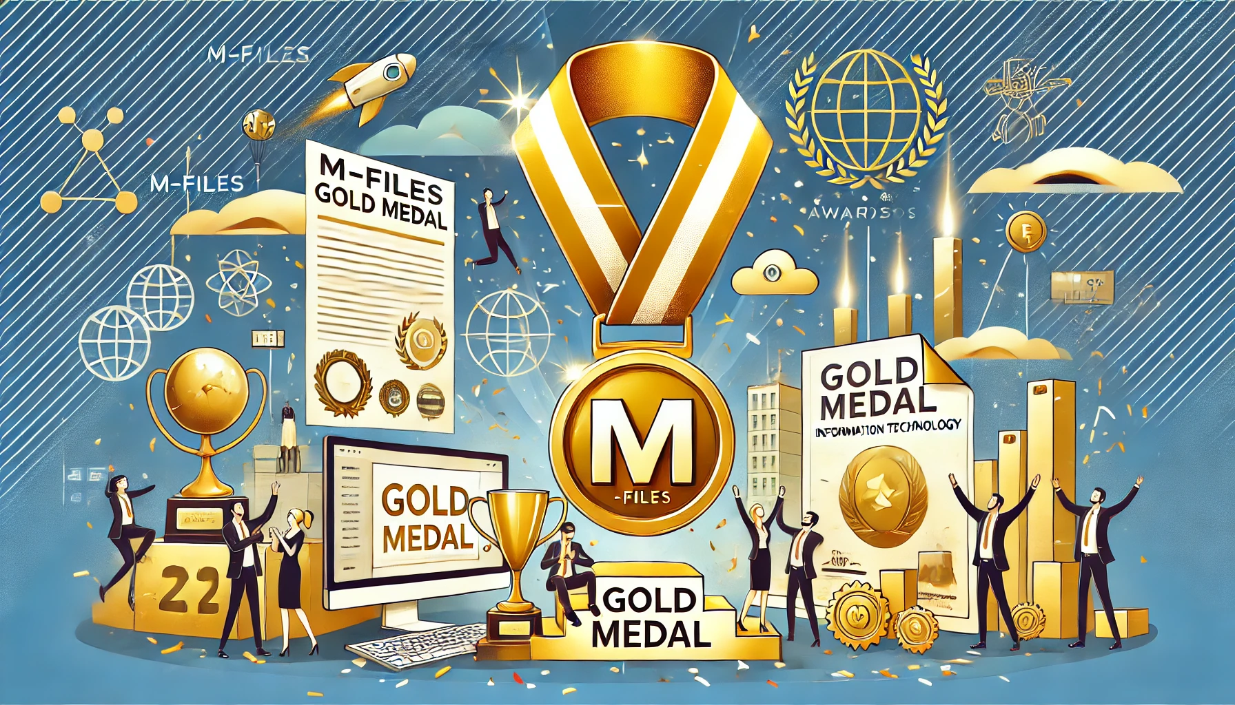 M-Files זוכה במדליית הזהב בפרסי Globee® 2024 כמובילת חדשנות בתחום טכנולוגיית המידע