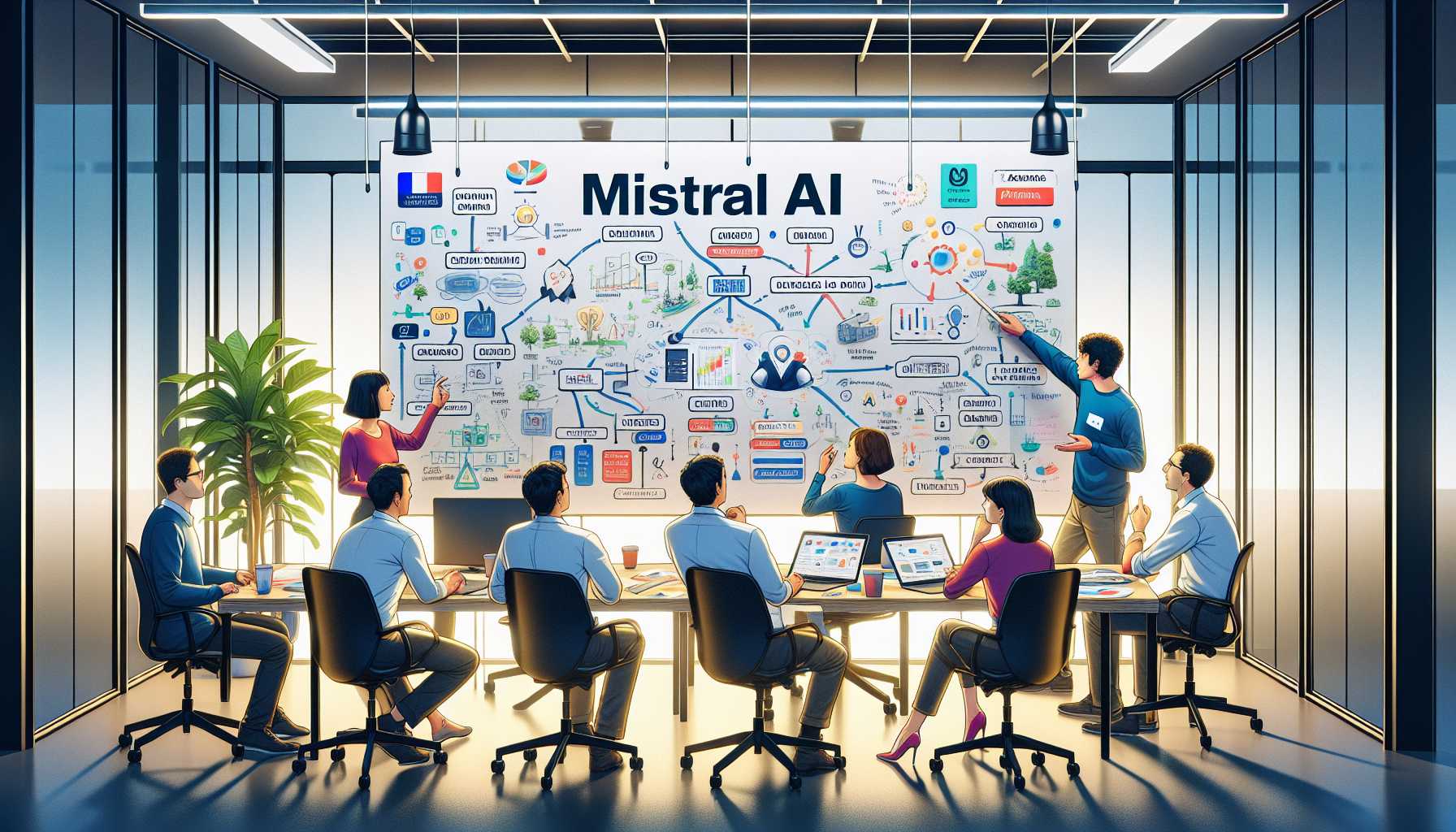איך הסטארט-אפ הצרפתי Mistral AI מתכנן להתמודד עם האתגרים בסיליקון ואלי