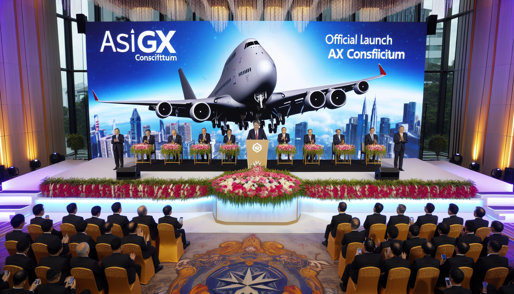 קונסורציום Asia GX מושק רשמית