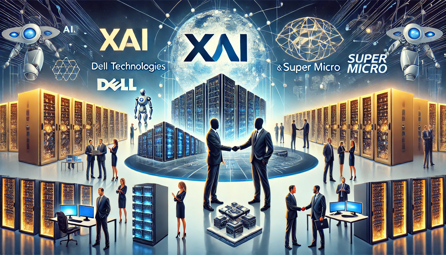 xAI מבטיחה תמיכה מ-Dell Technologies ו-Super Micro לפרויקט המחשב-העל