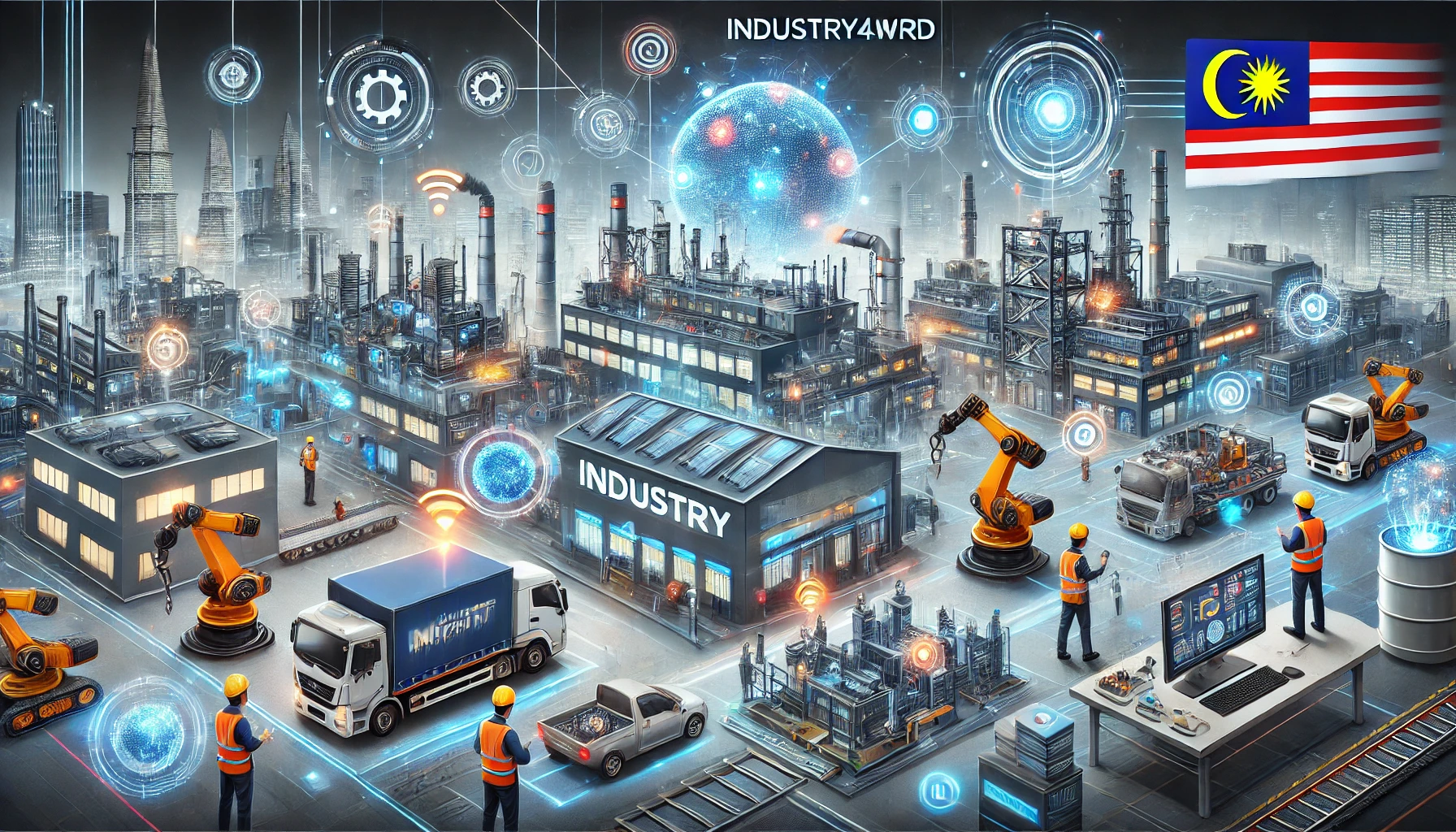 מלזיה מאיצה את המהפכה הטכנולוגית עם תוכנית Industry4WRD